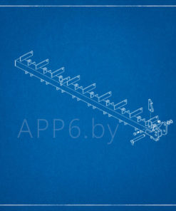 Брус сошниковый правый 4828146 Lemken 1