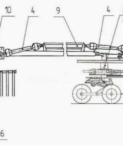Грабли-ворошилки ГВР-700 (Бобруйскагромаш)